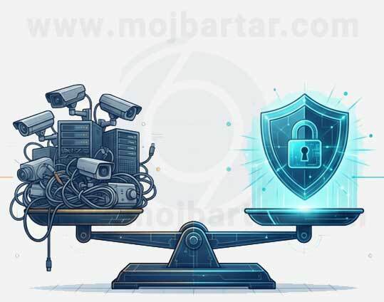 داشتن دوربین در مقابل داشتن امنیت